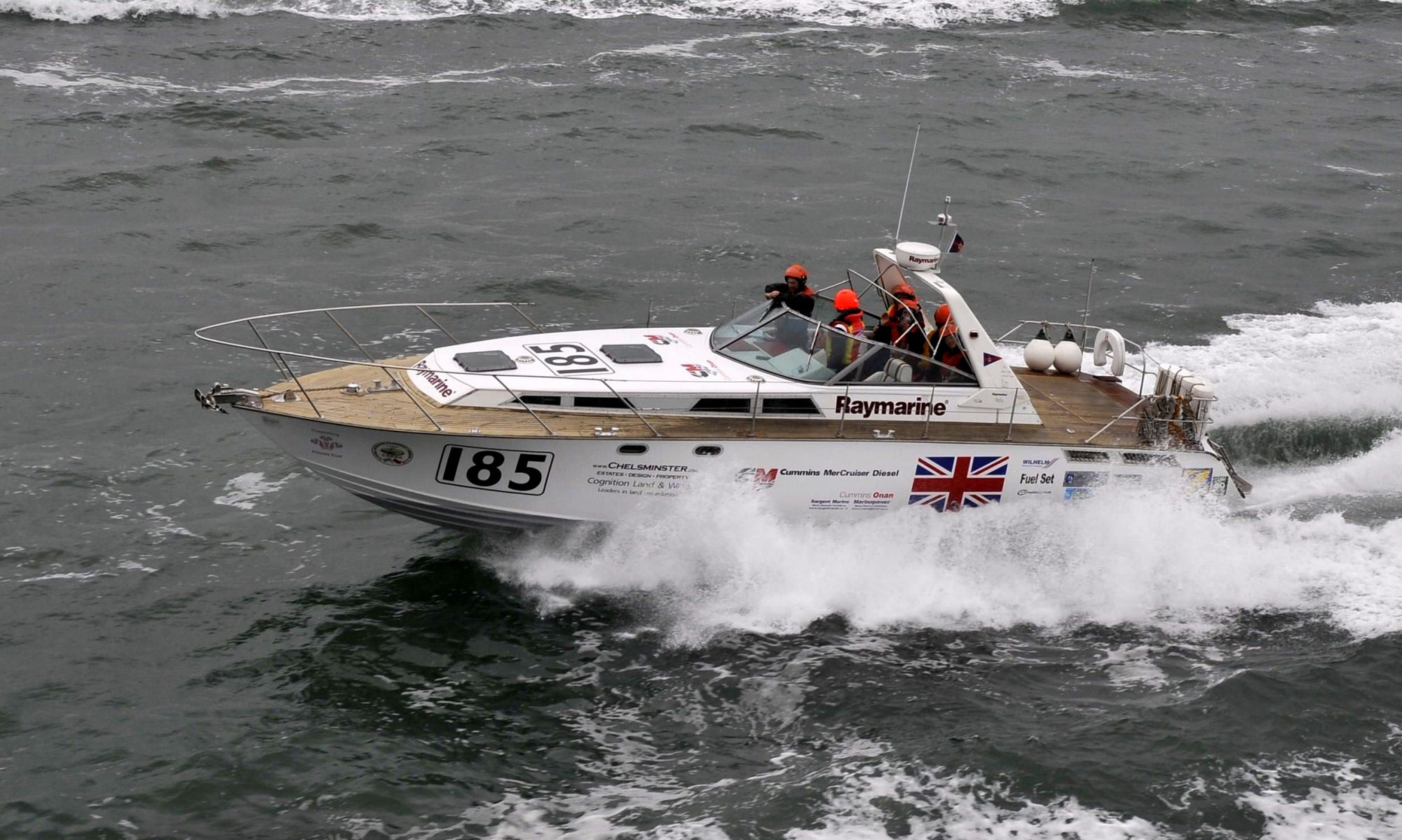 2008 Round Britain Gee 185 Offshore Powerboat Racing since 1967